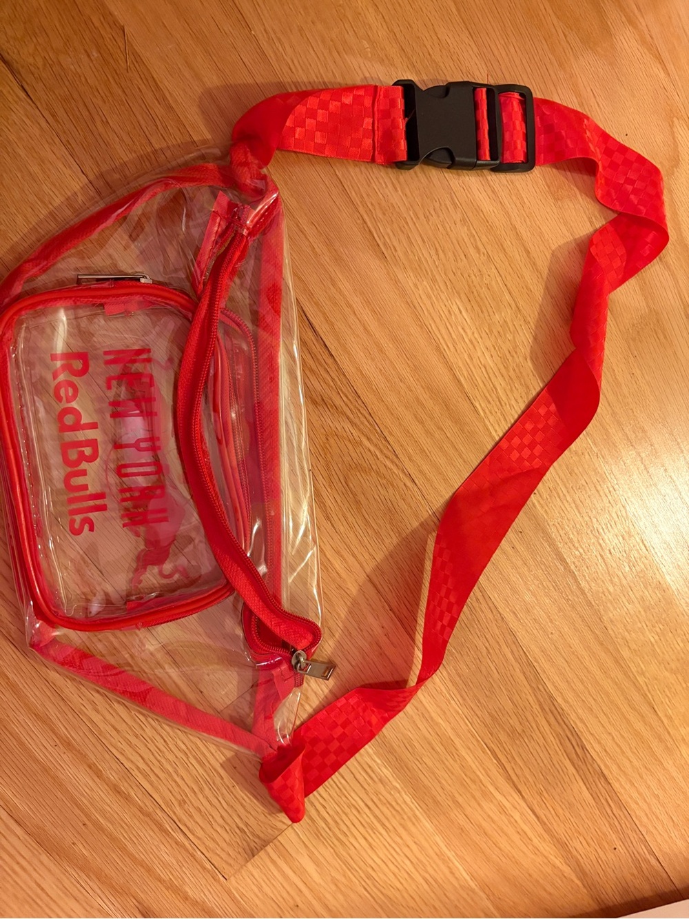 Clear Fanny Pack - NY Redbulls official merch ⚽️